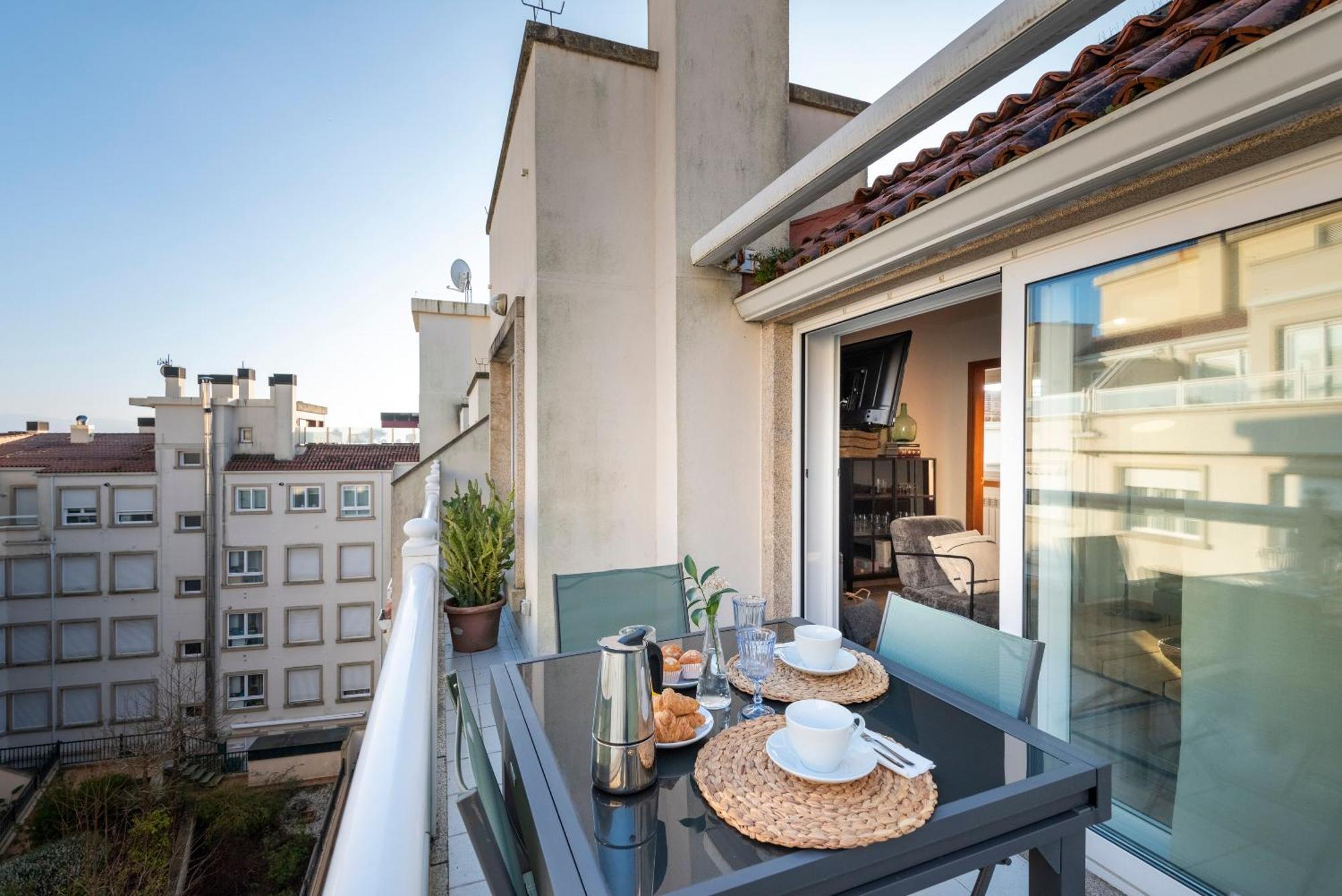 Apartamento Playa Silgar -50 M Playa Con 2 Garajes Y 3 Dormitorios 산신소 외부 사진