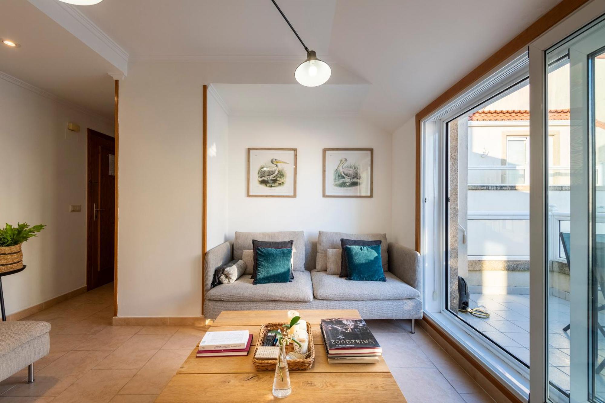 Apartamento Playa Silgar -50 M Playa Con 2 Garajes Y 3 Dormitorios 산신소 외부 사진